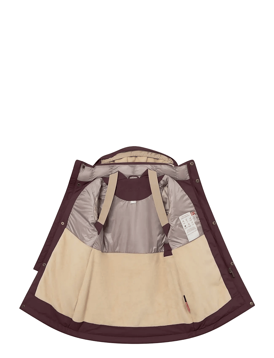 MINI A TURE - MATVENCASIA fleece lined winter jacket. GRS - dunjackor & fodrade jackor - fudge aubergine - 3