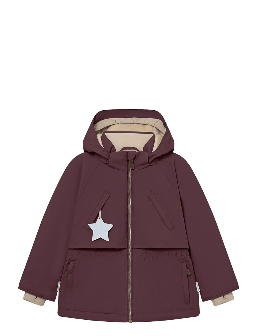 MINI A TURE - MATALGEANA fleece lined winter jacket. GRS - dunjackor & fodrade jackor - fudge aubergine - 1