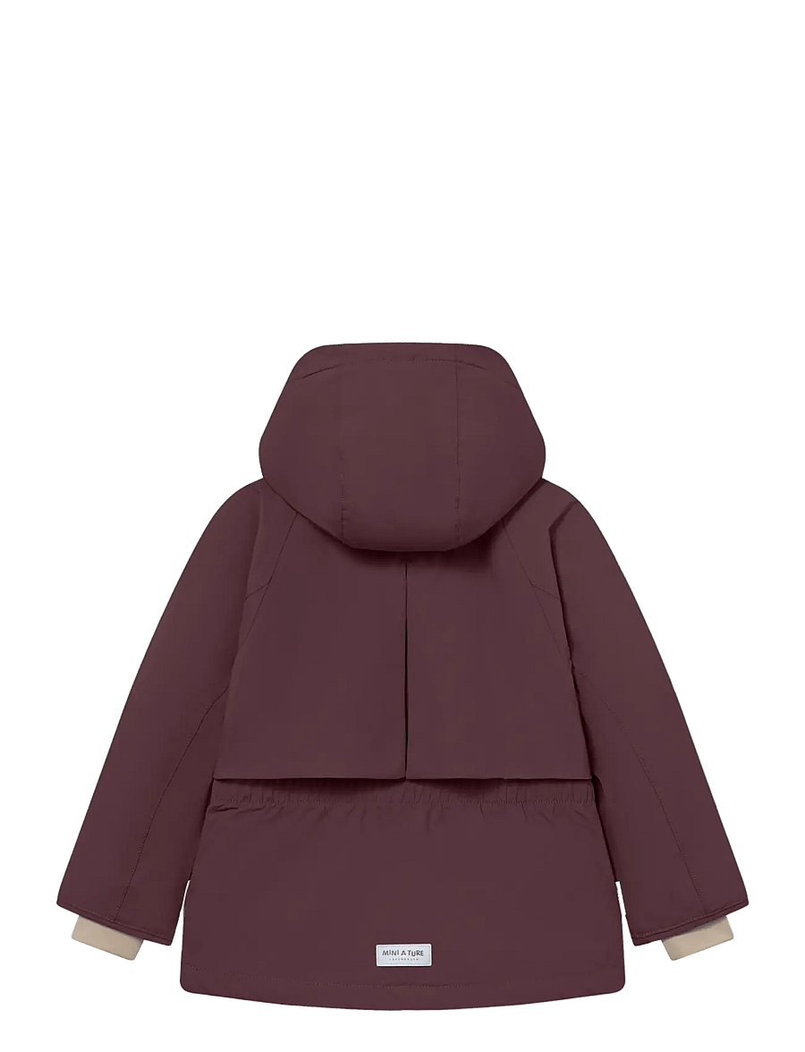 MINI A TURE - MATALGEANA fleece lined winter jacket. GRS - dunjackor & fodrade jackor - fudge aubergine - 2