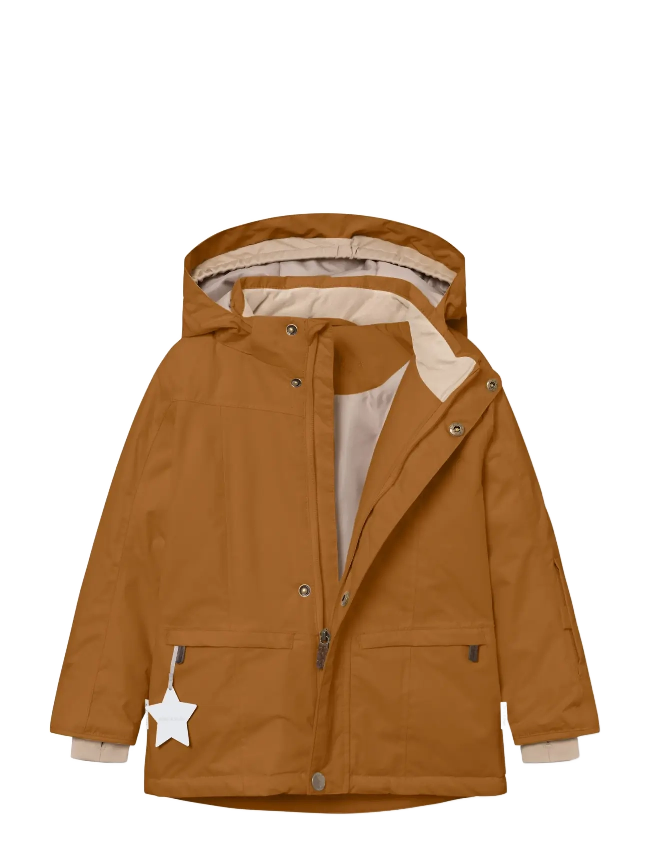 MINI A TURE - MATVESTYN winter jacket. GRS - dunjackor & fodrade jackor - brown sugar - 3