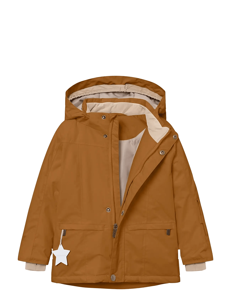 MINI A TURE - MATVESTYN winter jacket. GRS - dunjackor & fodrade jackor - brown sugar - 3