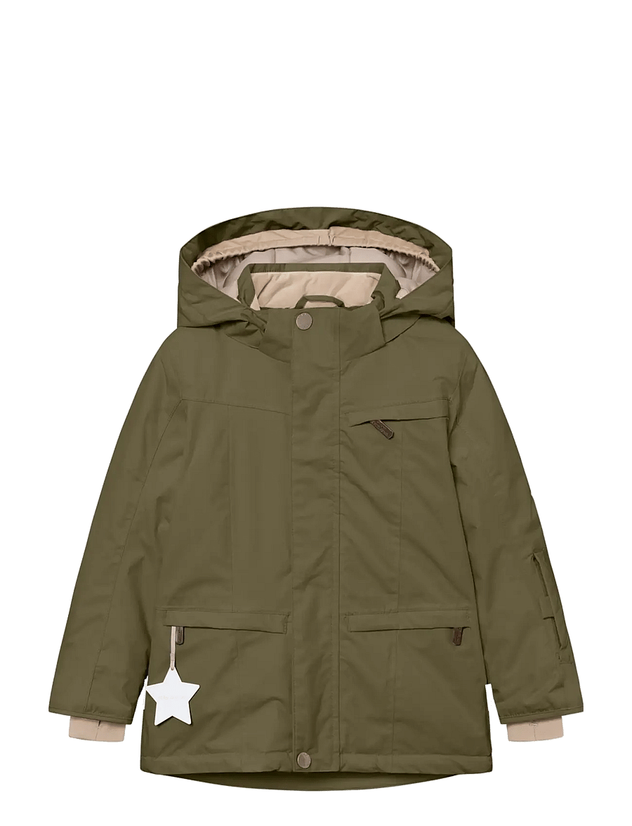 MINI A TURE - MATVESTYN winter jacket. GRS - dunjackor & fodrade jackor - kalamata green - 0