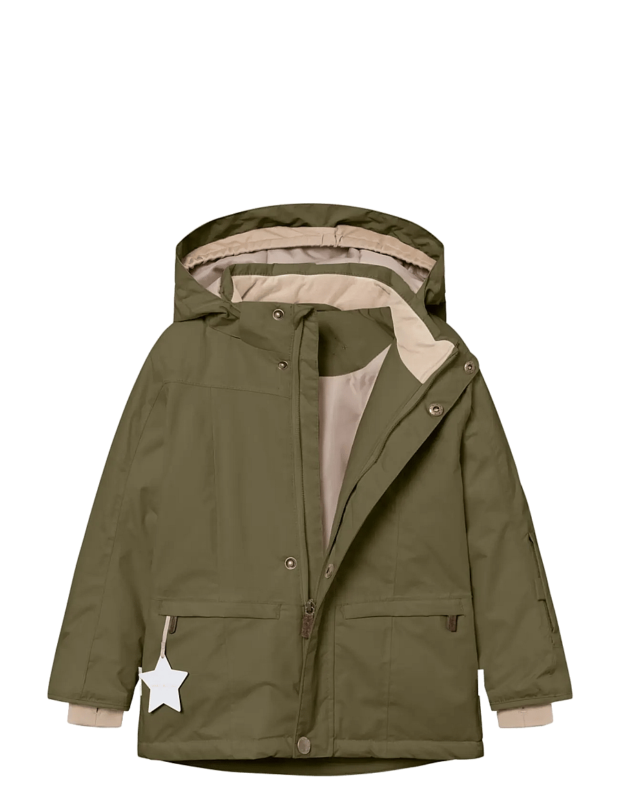 MINI A TURE - MATVESTYN winter jacket. GRS - dunjackor & fodrade jackor - kalamata green - 2