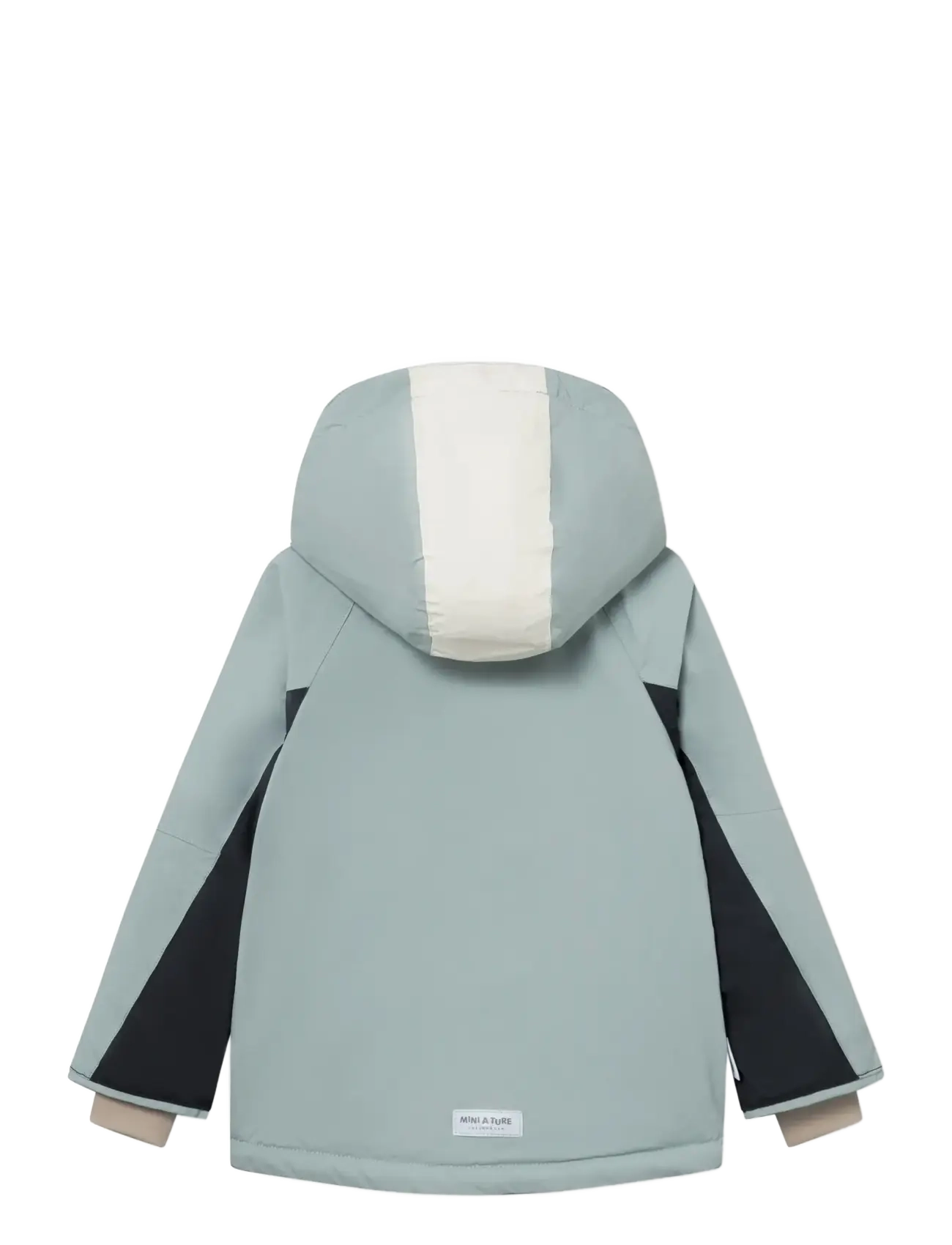 MINI A TURE - MATVALONSO ski jacket. GRS - slate gray - black - 2