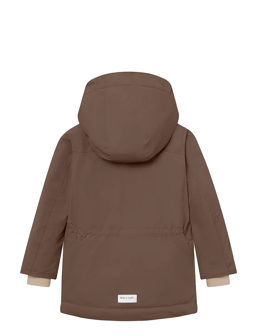 MINI A TURE - MATKASTORIO fleece lined winter jacket. GRS - skidjackor - chestnut brown - 1