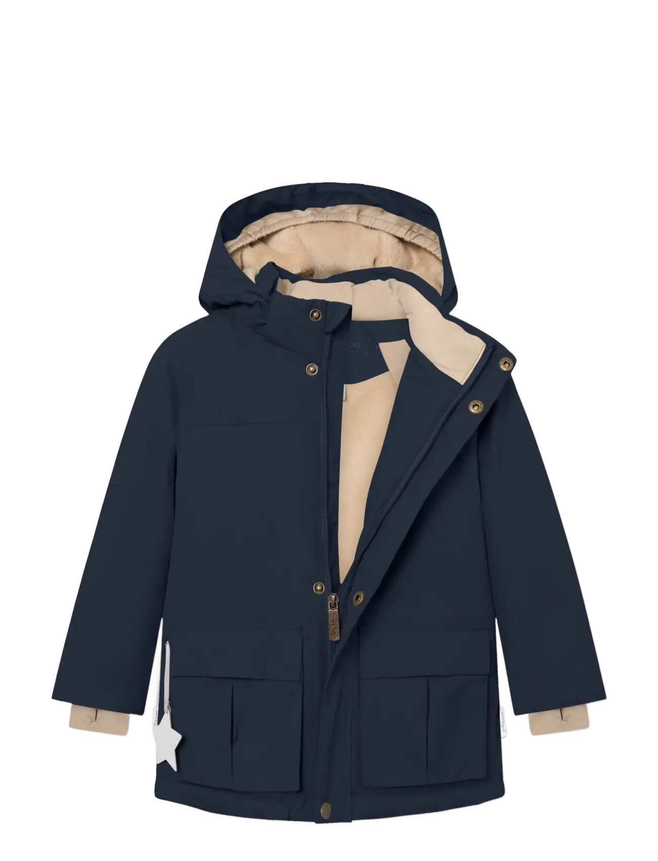 MINI A TURE - MATKASTORIO fleece lined winter jacket. GRS - skidjackor - outer space - 2