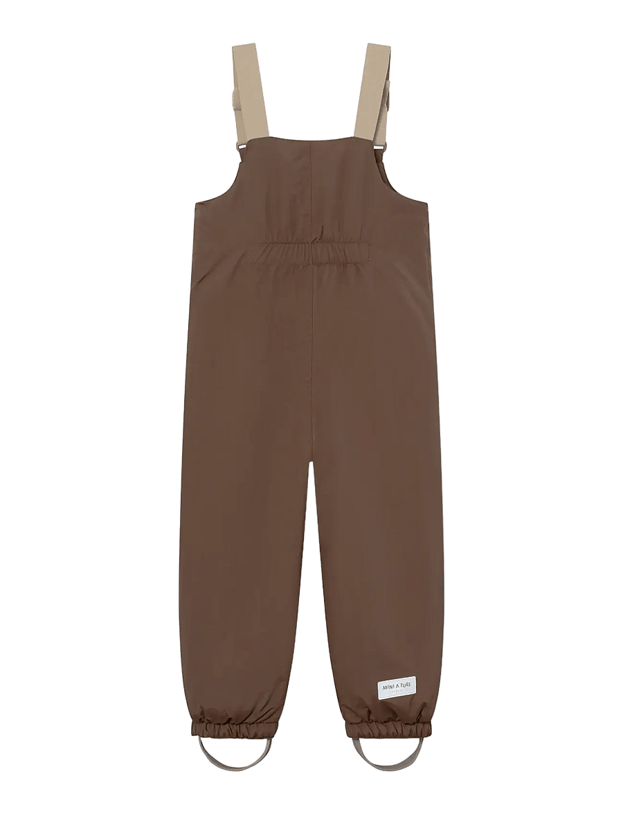 MINI A TURE - MATWALENTEX snow pants. GRS - vinterbyxor - chestnut brown - 1