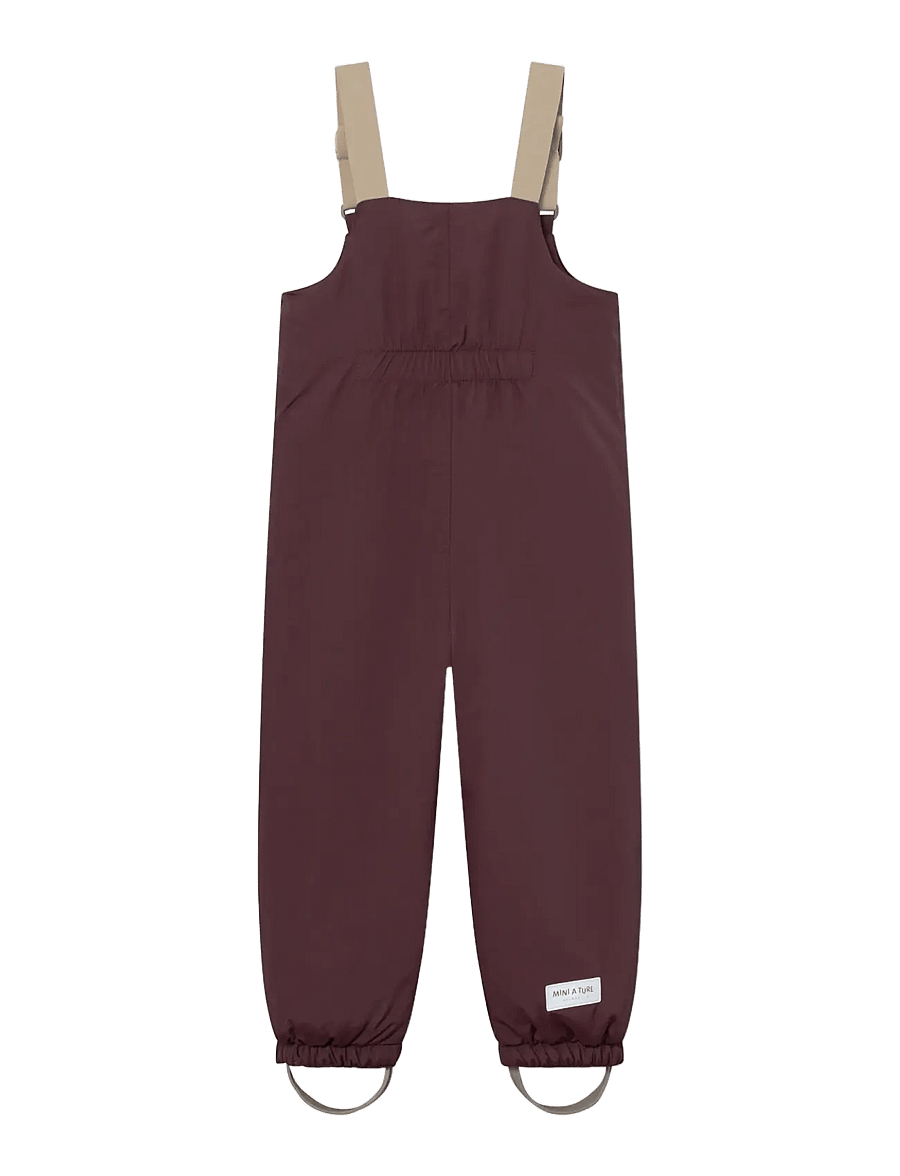 MINI A TURE - MATWALENTEX snow pants. GRS - vinterbyxor - fudge aubergine - 1