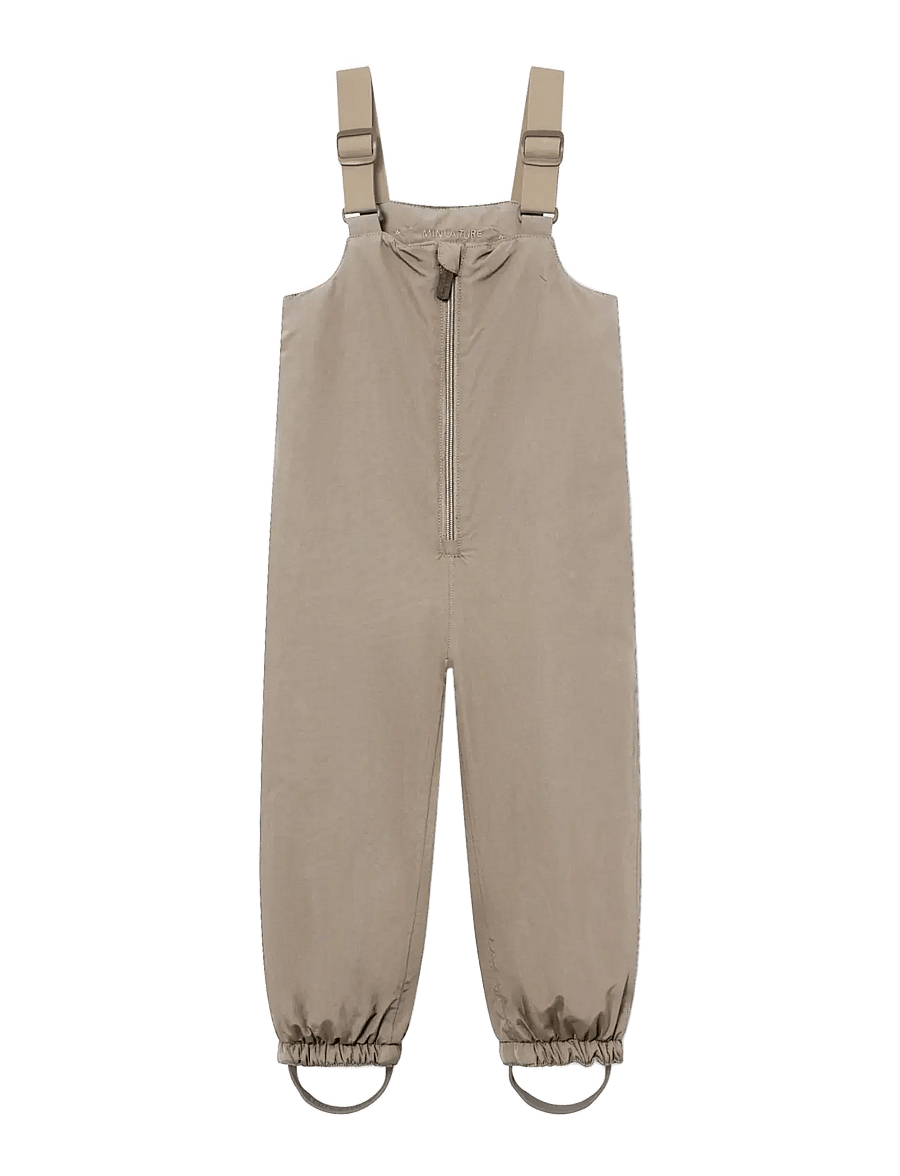 MINI A TURE - MATWALENTEX snow pants. GRS - vinterbyxor - grey brown - 0