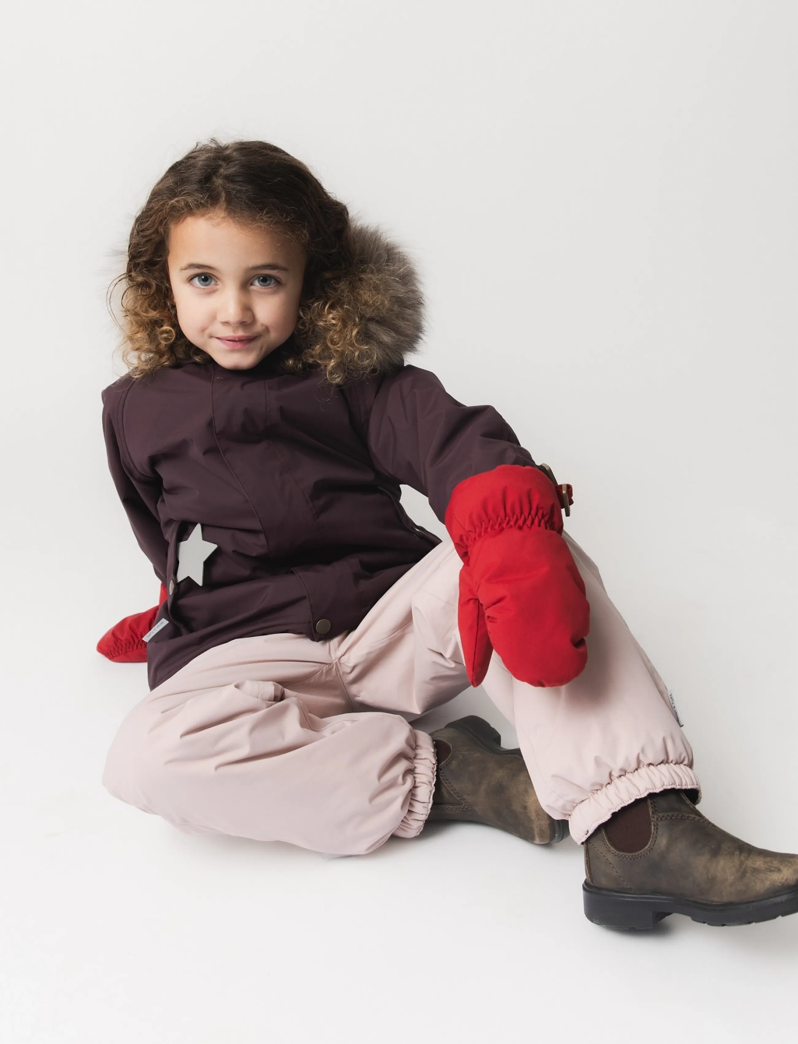 MINI A TURE - MATWILAS snow pants. GRS - vinterbyxor - adobe rose - 4