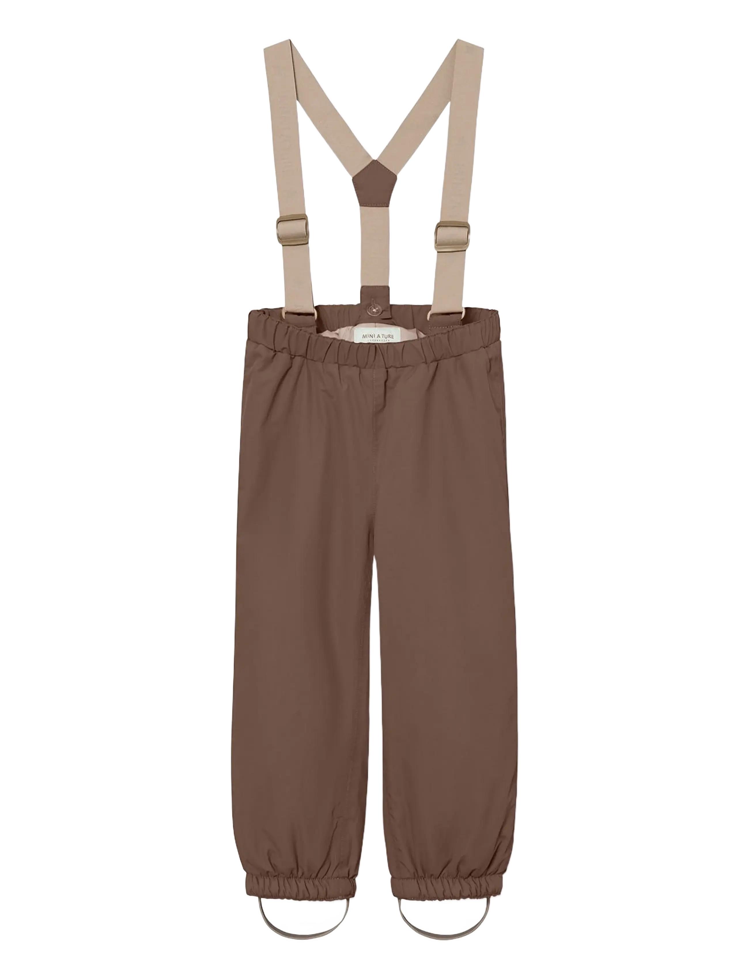 MINI A TURE MATWILAS snow pants. GRS - Vinterkläder - CHESTNUT BROWN / brown