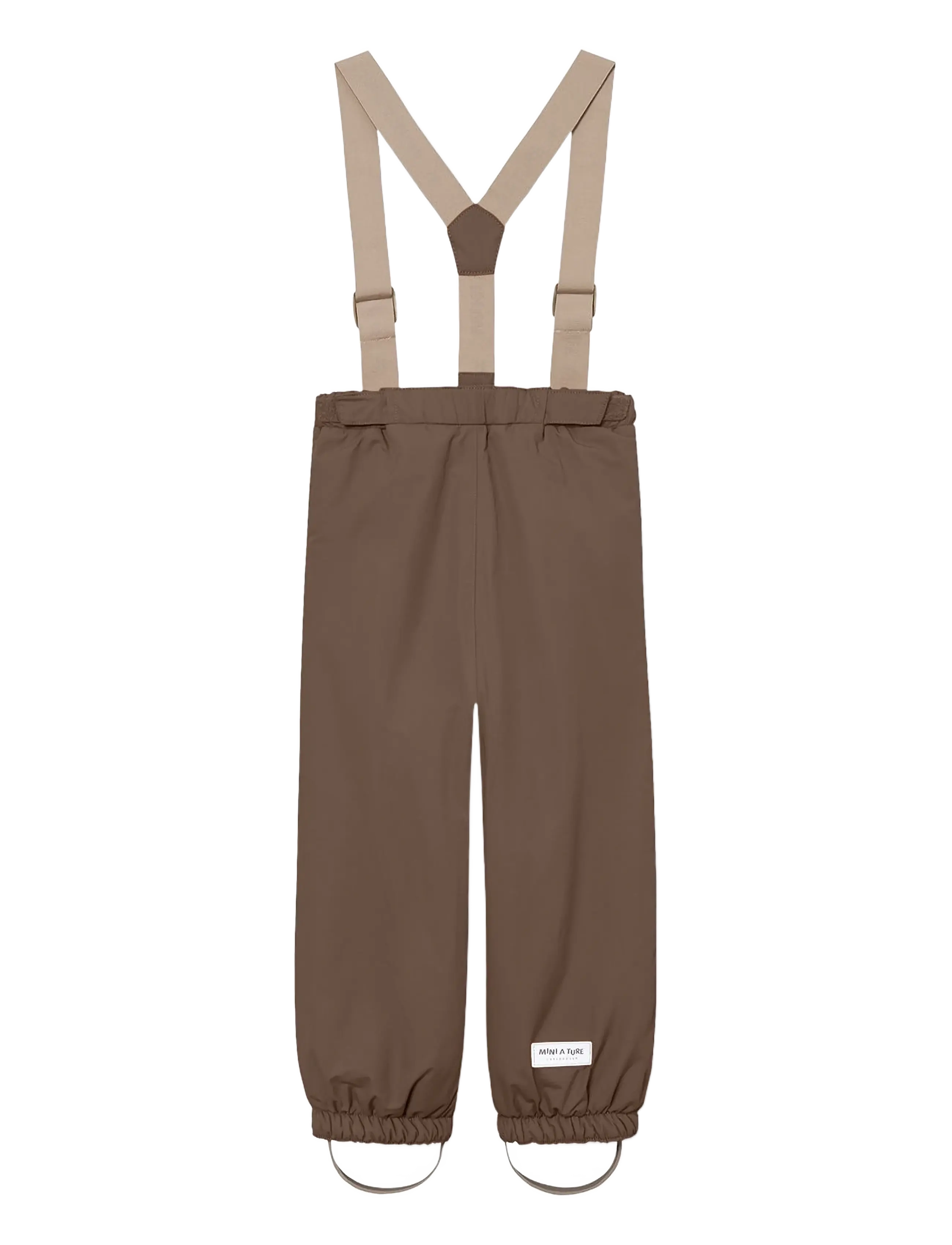 MINI A TURE - MATWILAS snow pants. GRS - vinterbyxor - chestnut brown - 1