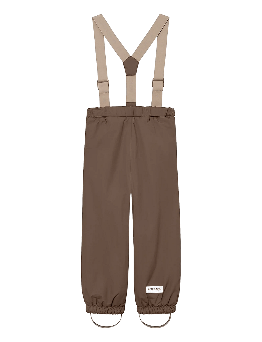 MINI A TURE - MATWILAS snow pants. GRS - vinterbyxor - chestnut brown - 1