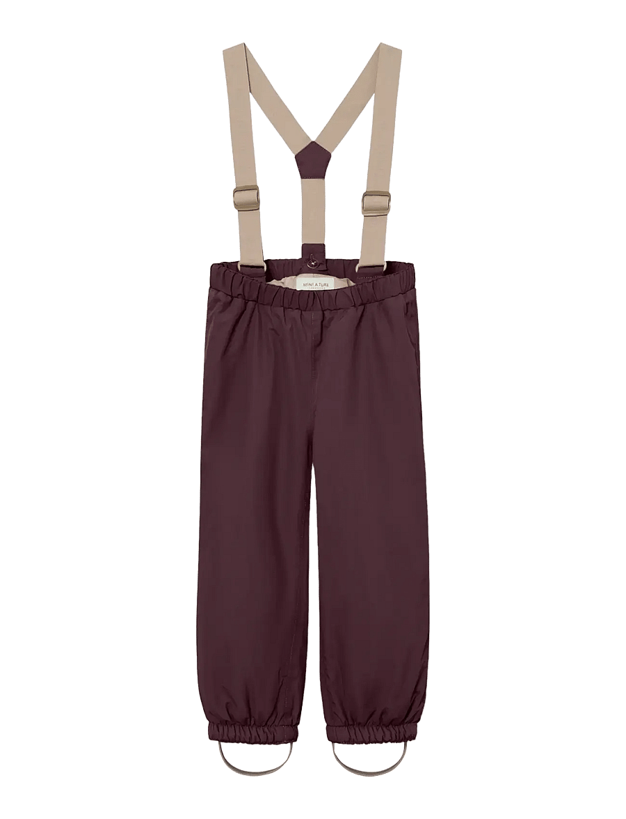 MINI A TURE - MATWILAS snow pants. GRS - vinterbyxor - fudge aubergine - 1
