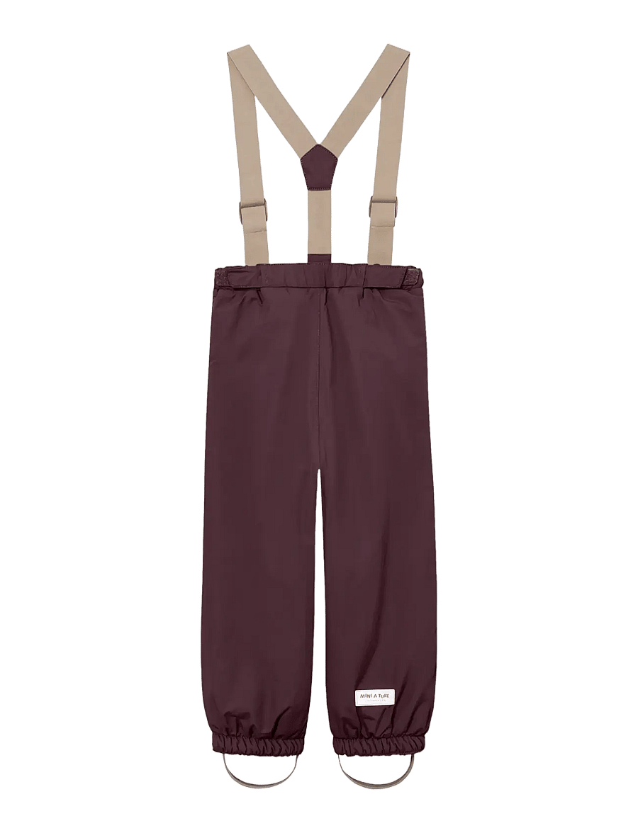 MINI A TURE - MATWILAS snow pants. GRS - vinterbyxor - fudge aubergine - 2