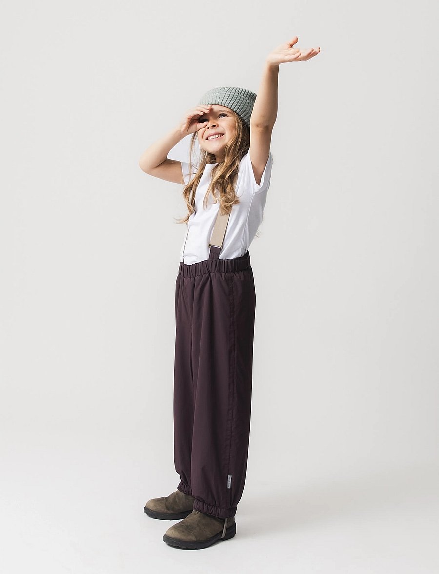 MINI A TURE - MATWILAS snow pants. GRS - vinterbyxor - fudge aubergine - 4