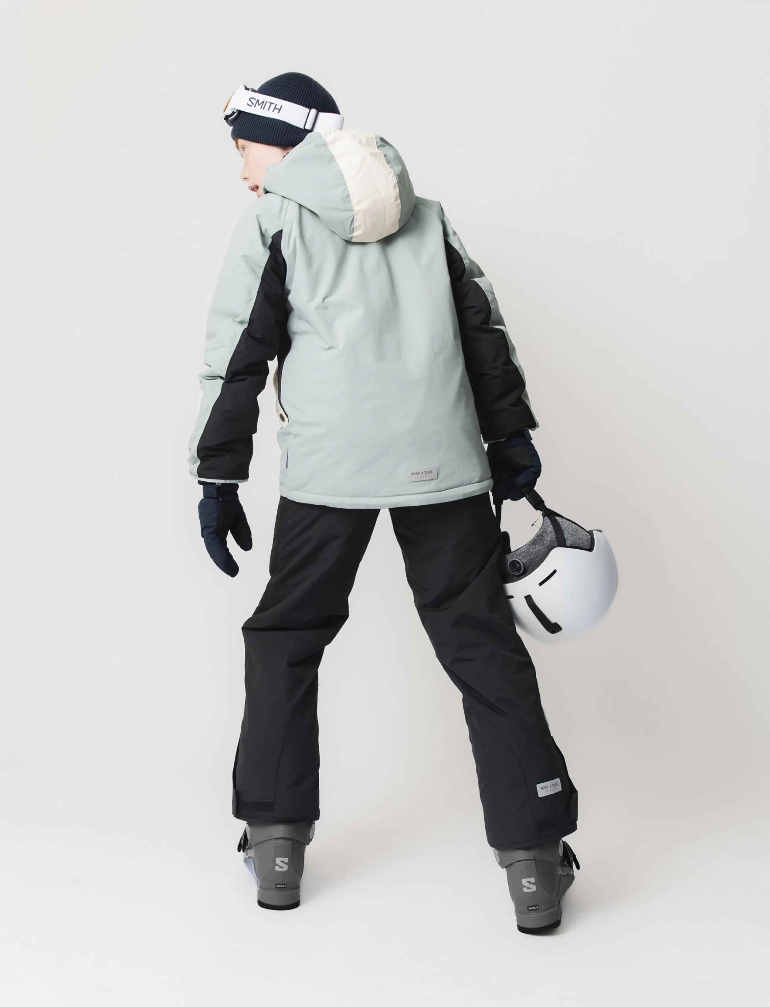 MINI A TURE - MATWITTE snow pants. GRS - vinterbyxor - black - 3
