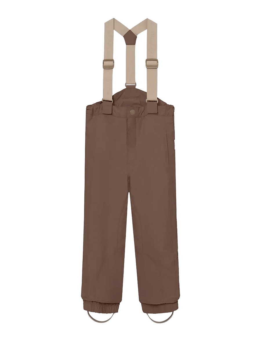 MINI A TURE - MATWITTE snow pants. GRS - vinterbyxor - chestnut brown - 0