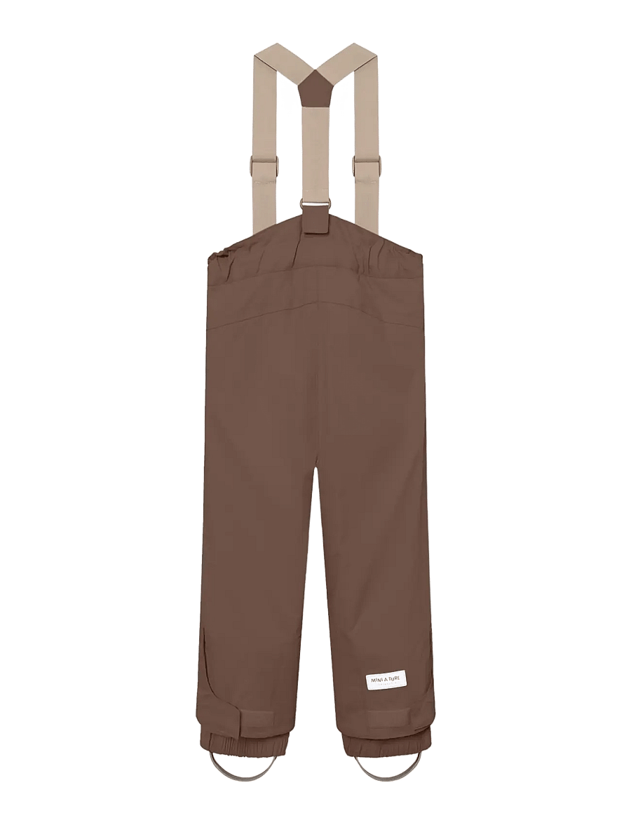 MINI A TURE - MATWITTE snow pants. GRS - vinterbyxor - chestnut brown - 1