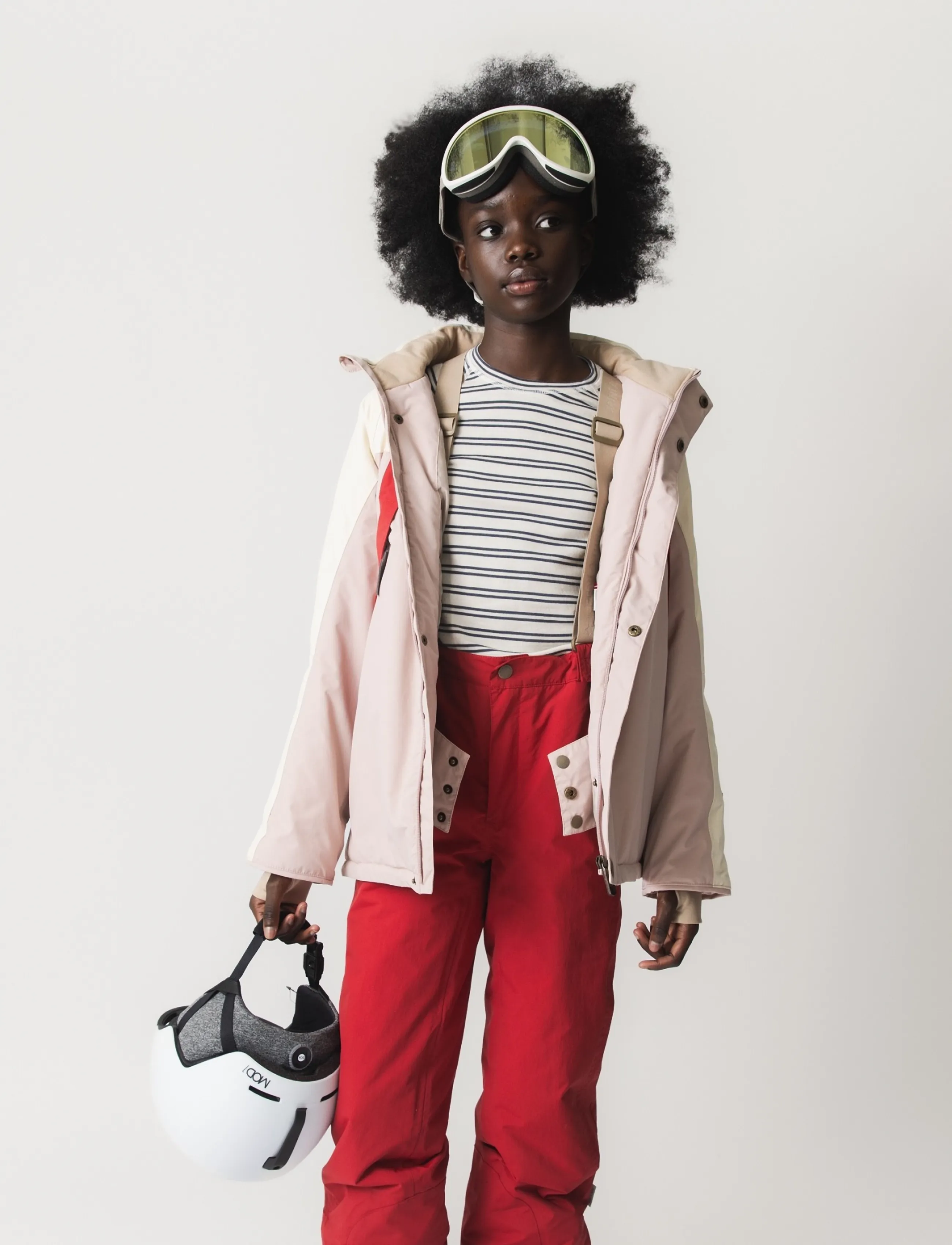 MINI A TURE - MATWITTE snow pants. GRS - vinterbyxor - chili pepper - 4