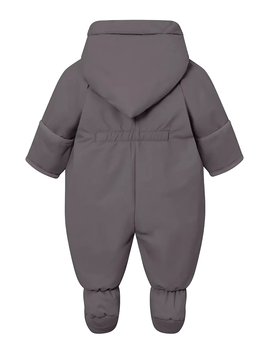 MINI A TURE - MATFIANNA fleece lined winter pramsuit. GRS - vinteroveraller - plum kitten - 1