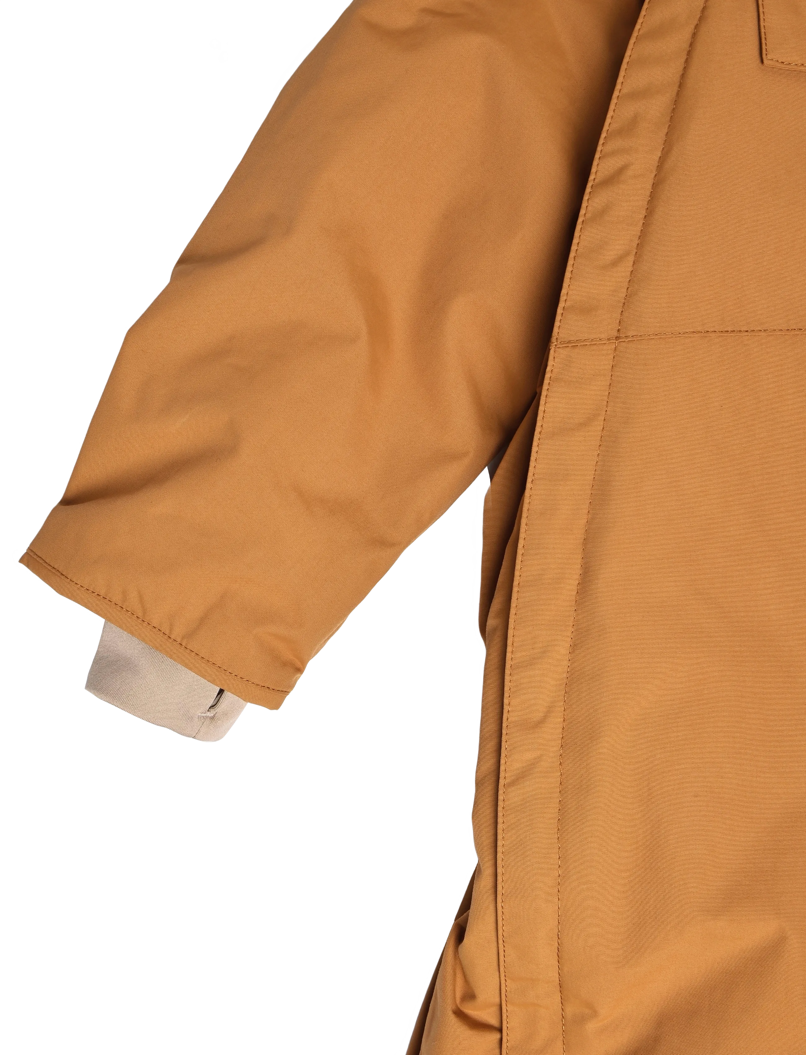 MINI A TURE - MATWISTI fleece lined snowsuit. GRS - schneeanzug - brown sugar - 4