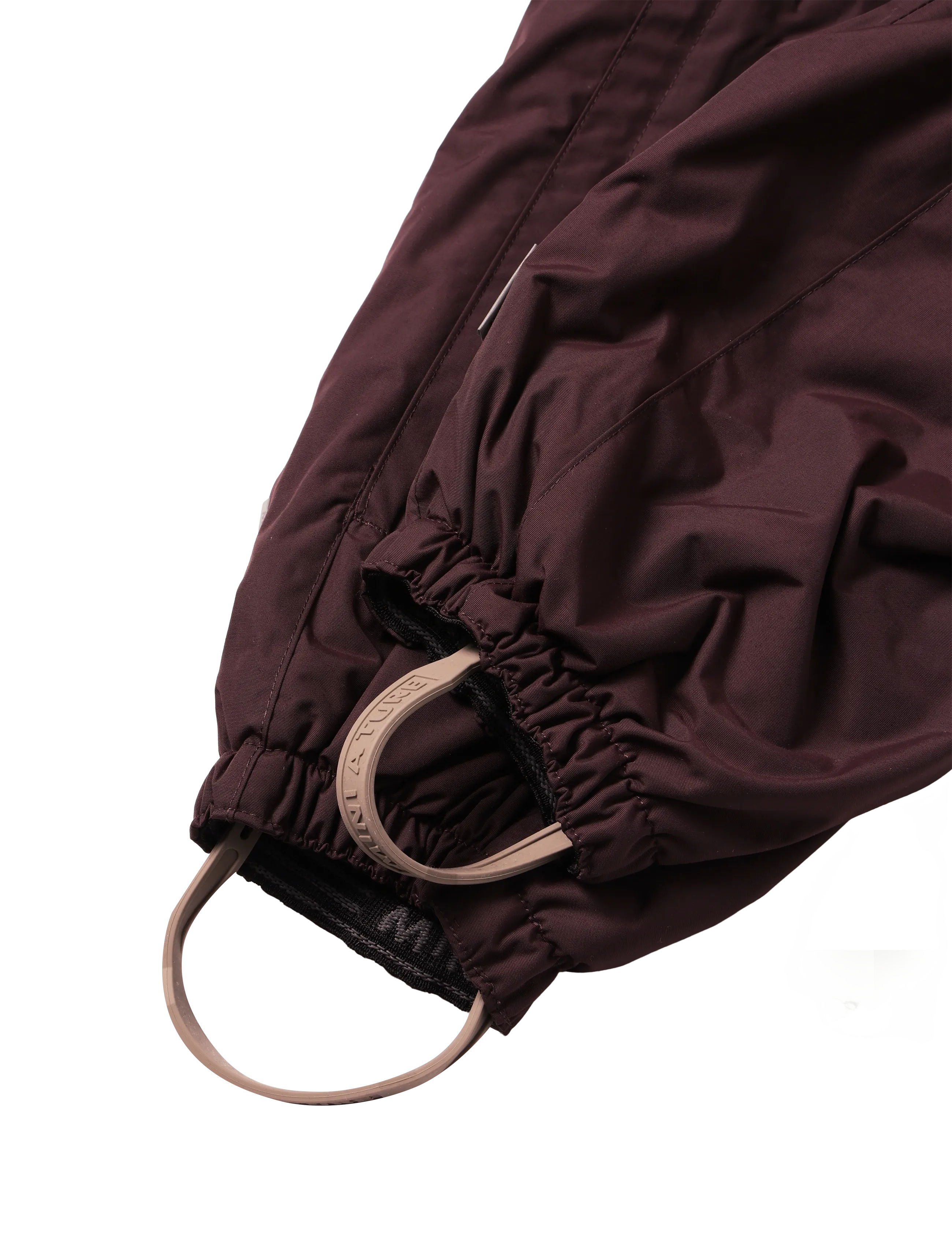 MINI A TURE - MATWISTI fleece lined snowsuit. GRS - schneeanzug - fudge aubergine - 4