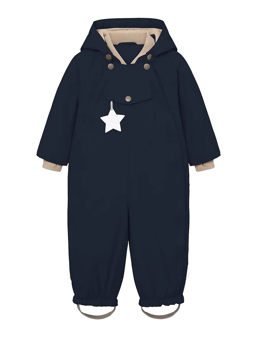 MINI A TURE - MATWISTI fleece lined snowsuit. GRS - Žieminiai kombinezonai - outer space - 0