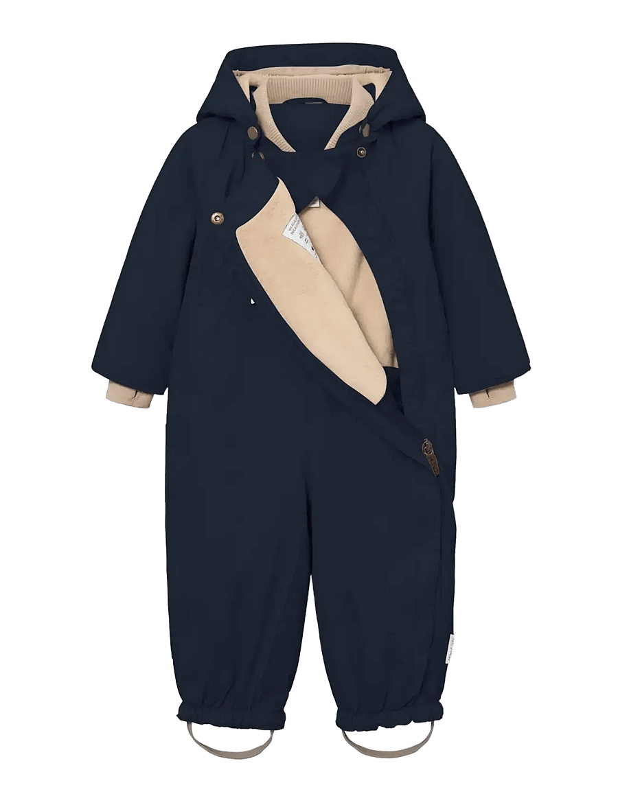 MINI A TURE - MATWISTI fleece lined snowsuit. GRS - Žieminiai kombinezonai - outer space - 2