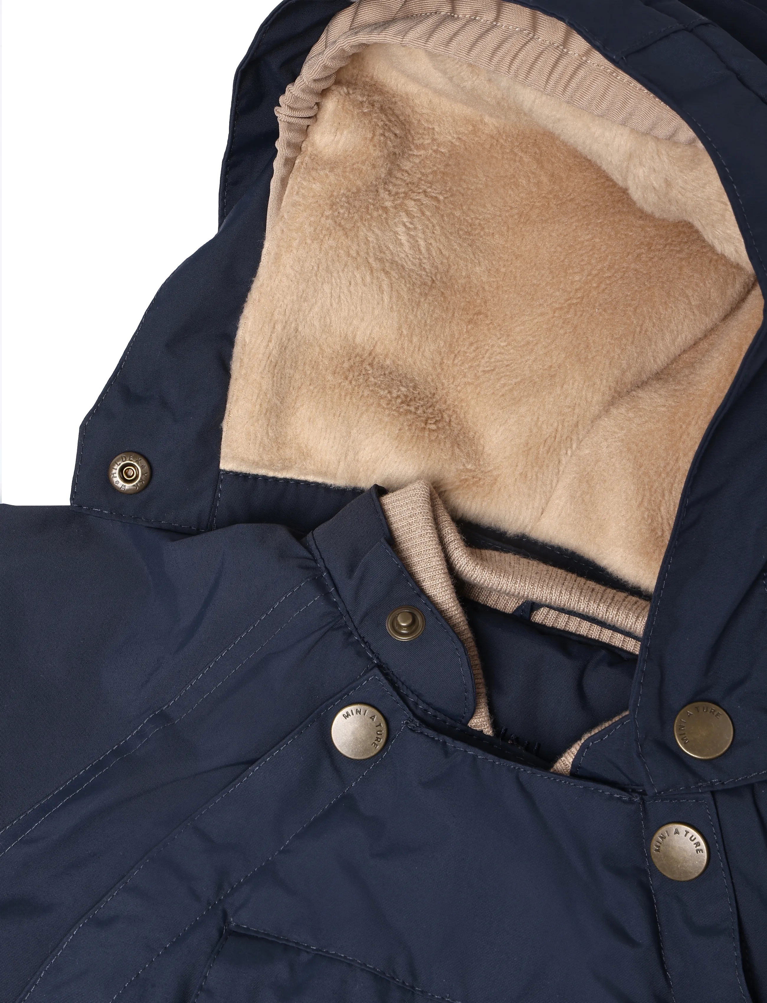 MINI A TURE - MATWISTI fleece lined snowsuit. GRS - shop efter alder - outer space - 3