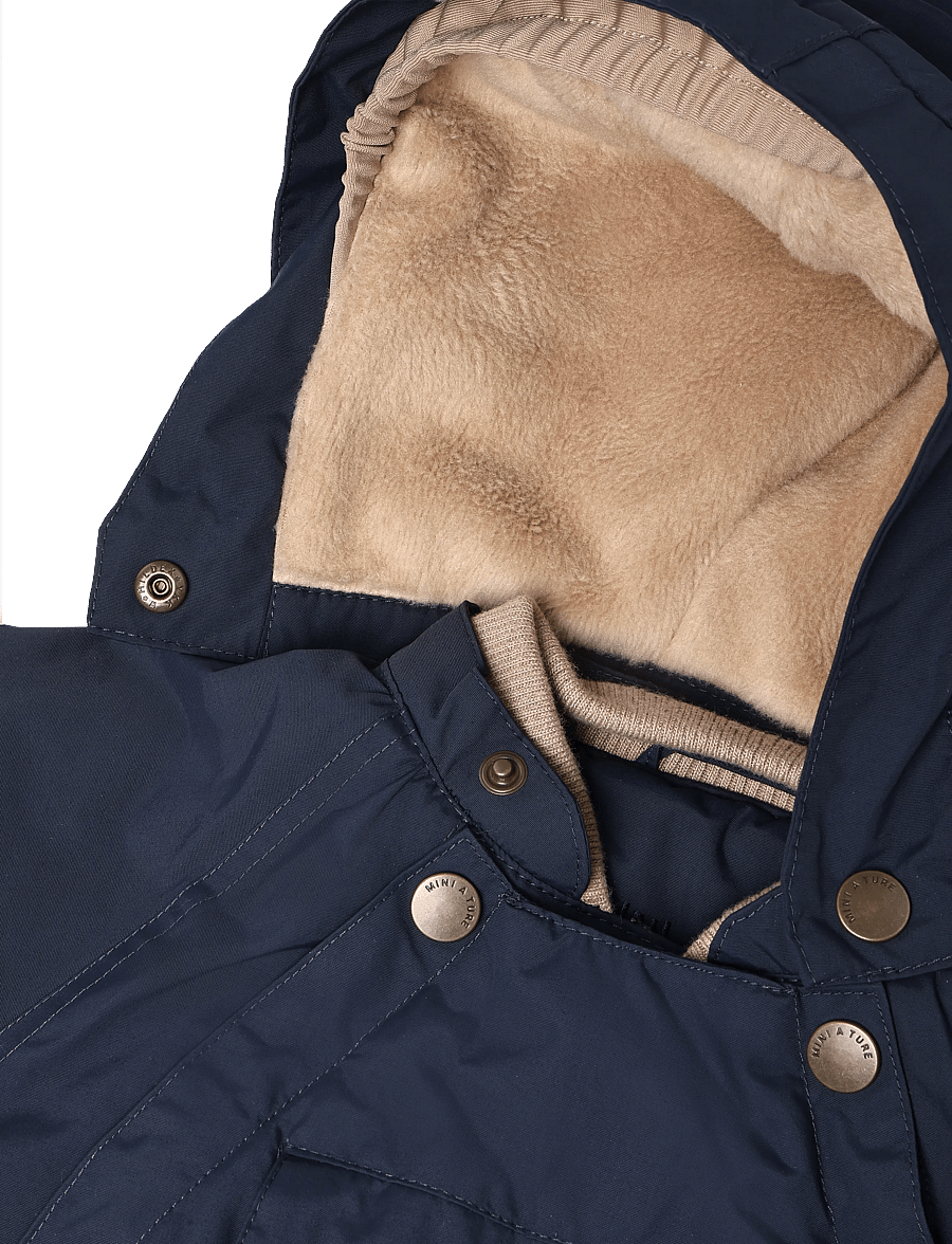 MINI A TURE - MATWISTI fleece lined snowsuit. GRS - shop efter alder - outer space - 3