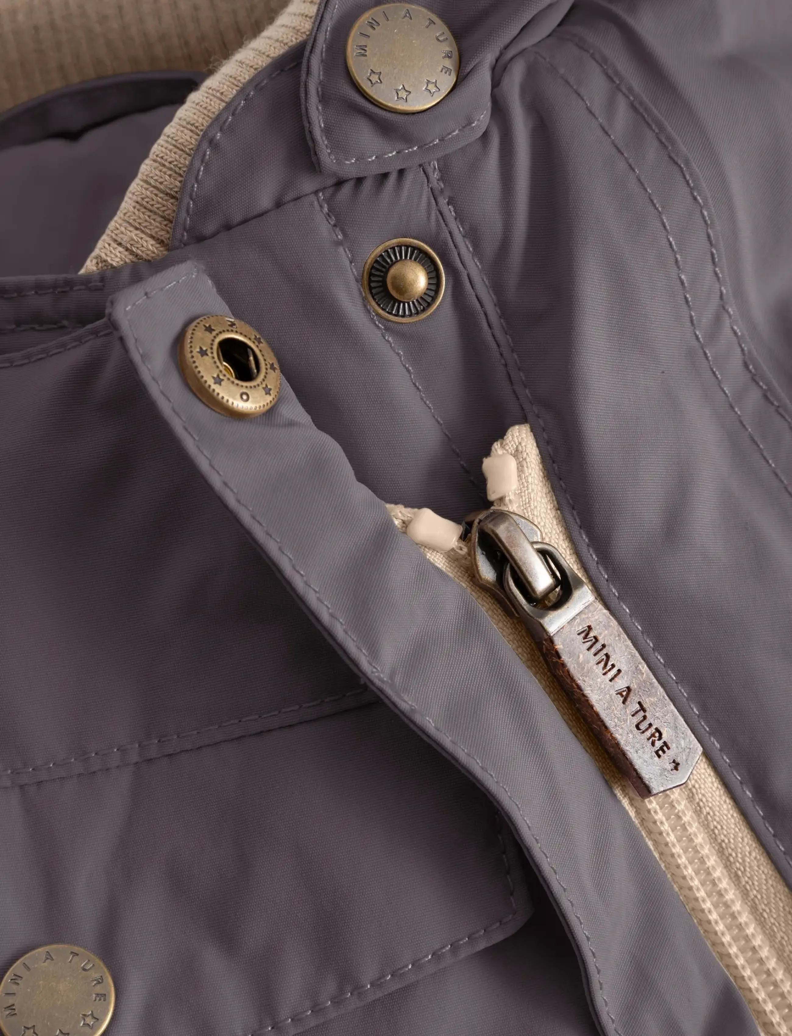 MINI A TURE - MATWISTI fleece lined snowsuit. GRS - vinteroveraller - plum kitten - 5
