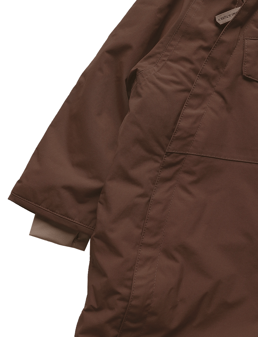 MINI A TURE - MATWILBO snowsuit. GRS - talvekombed - chestnut brown - 5