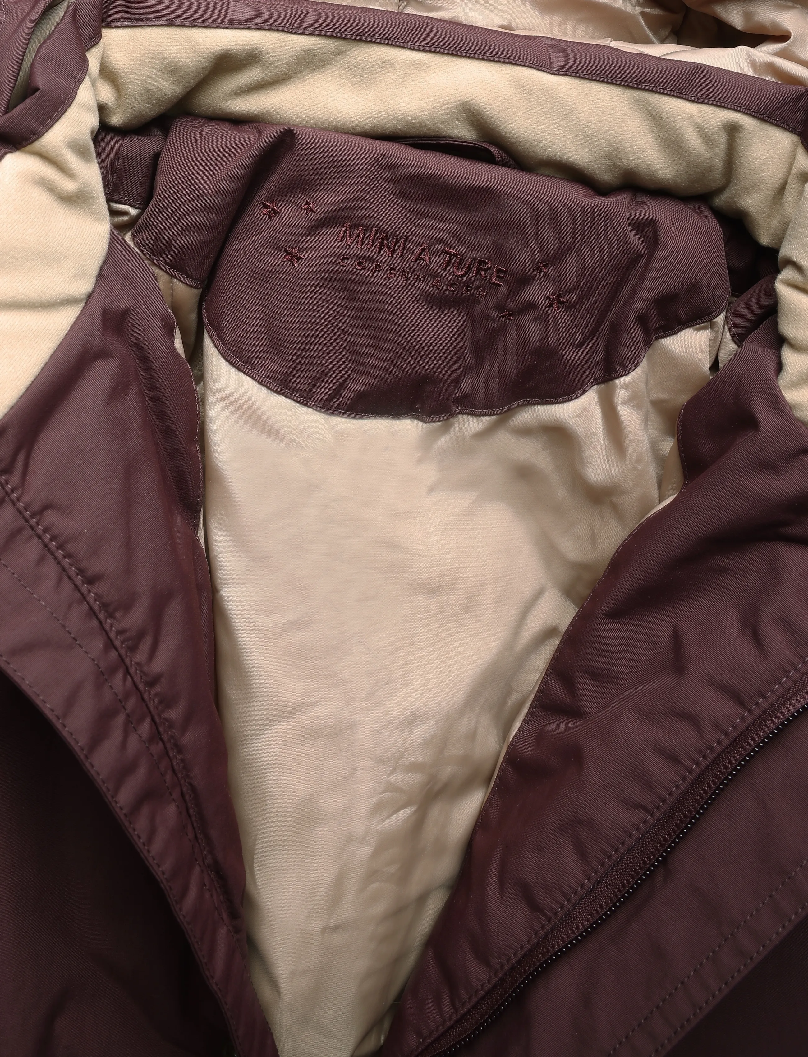 MINI A TURE - MATWILBO snowsuit. GRS - snjógallar - fudge aubergine - 3