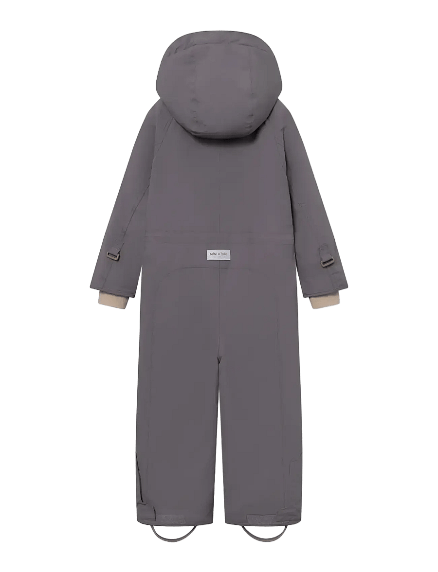 MINI A TURE - MATWANNI fleece lined snowsuit. GRS - vinteroveraller - plum kitten - 1