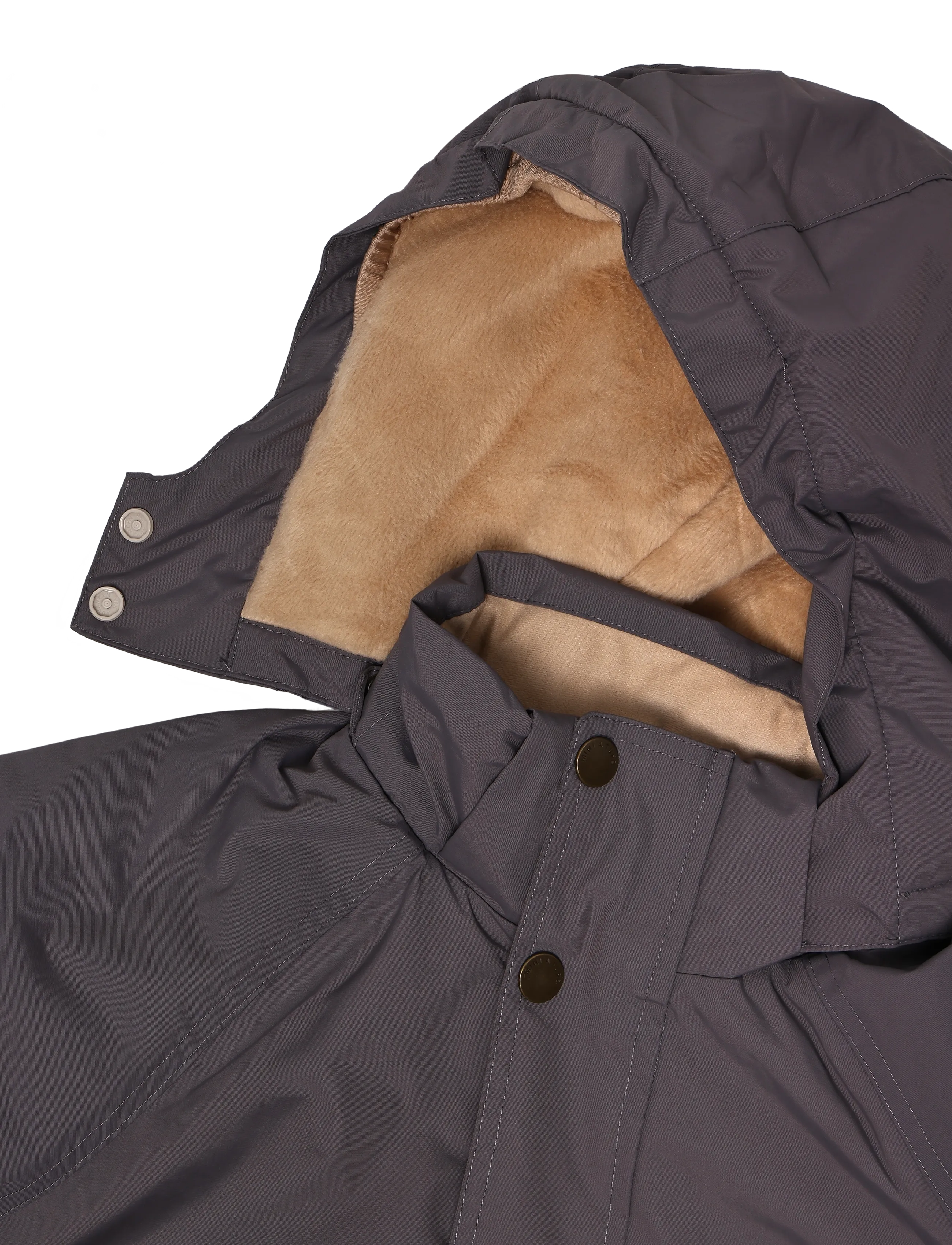 MINI A TURE - MATWANNI fleece lined snowsuit. GRS - shop efter alder - plum kitten - 4