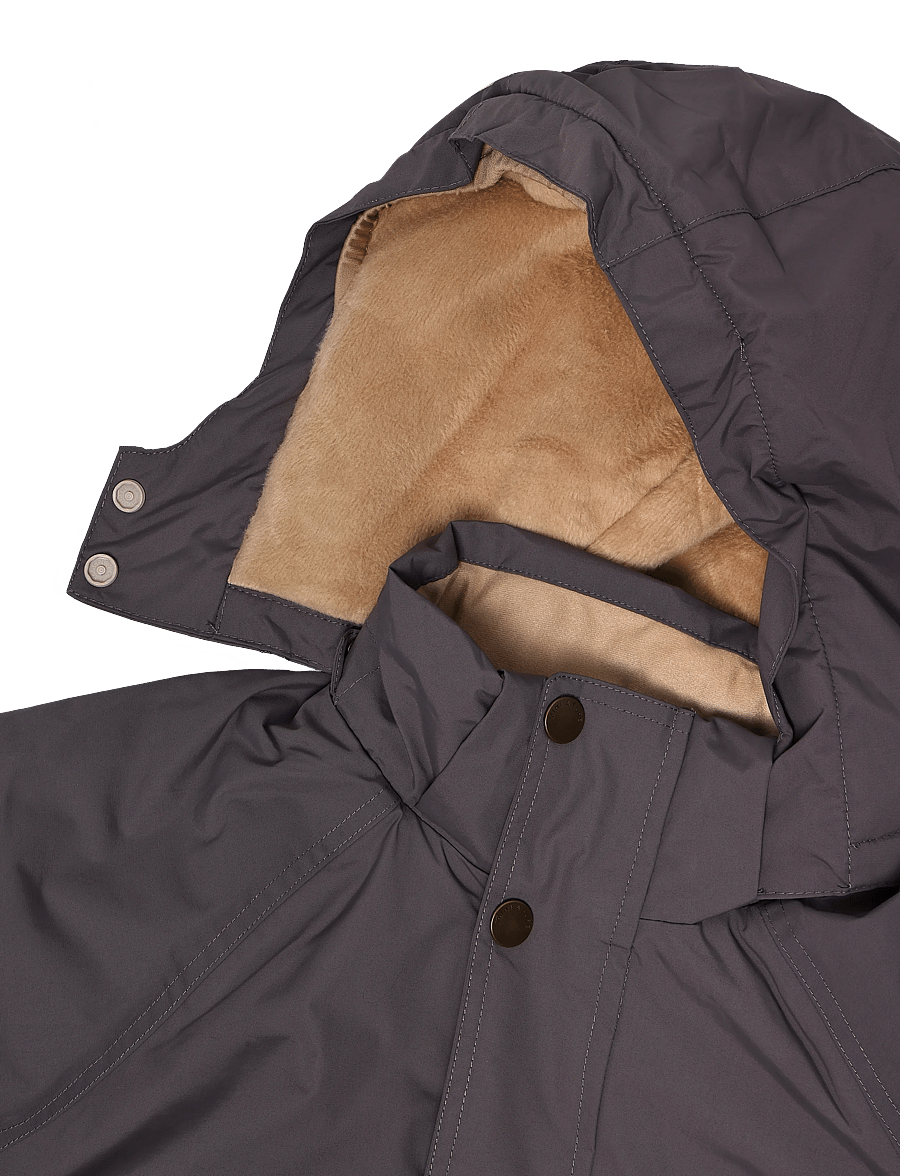 MINI A TURE - MATWANNI fleece lined snowsuit. GRS - shop efter alder - plum kitten - 4