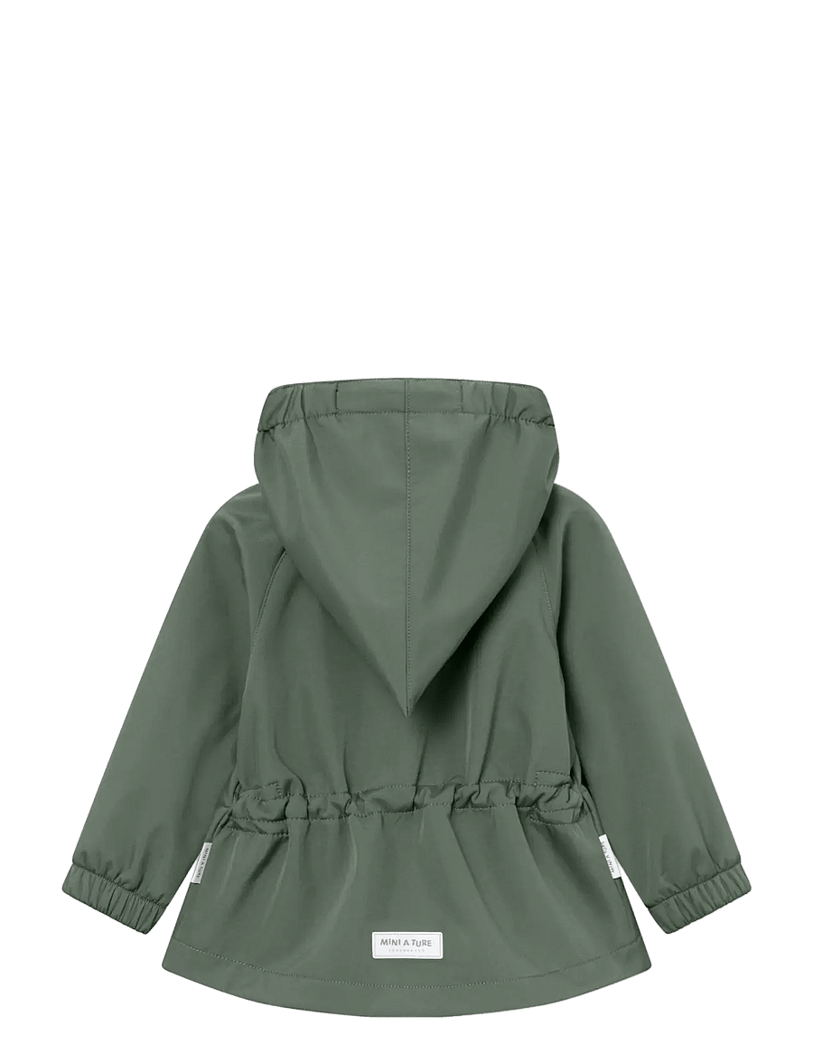 MINI A TURE - MATWAI softshell jacket. GRS - softshell-joped - dark forest - 1