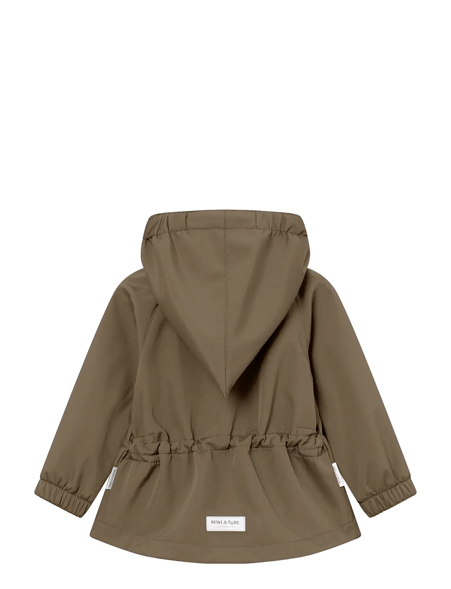 MINI A TURE - MATWAI softshell jacket. GRS - softshell-joped - morel grey - 1