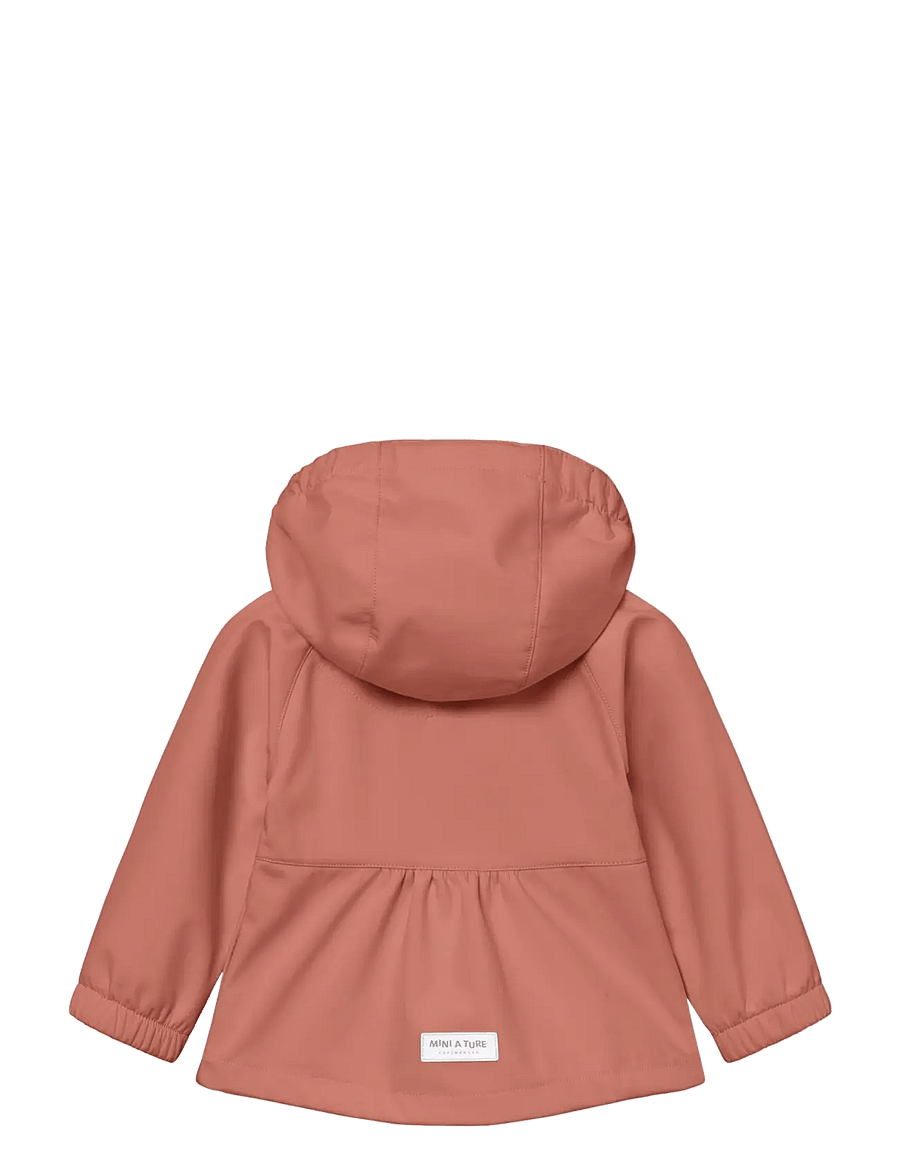 MINI A TURE - MATBRIDDI softshell jacket. GRS - softshell-joped - cedar wood - 2