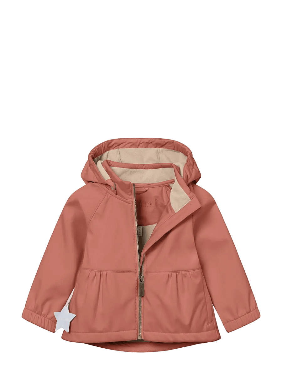 MINI A TURE - MATBRIDDI softshell jacket. GRS - softshell-joped - cedar wood - 3