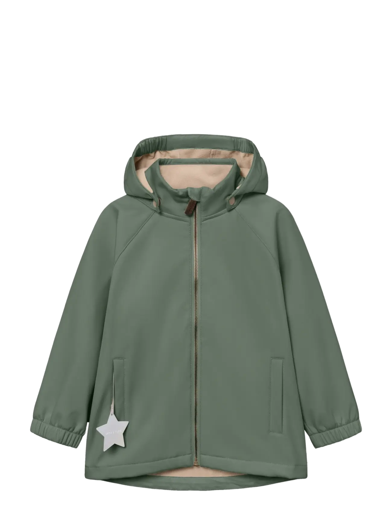 MINI A TURE MATADEN softshell jacket. GRS - Tagasi kooli - DARK FOREST / khaki/green