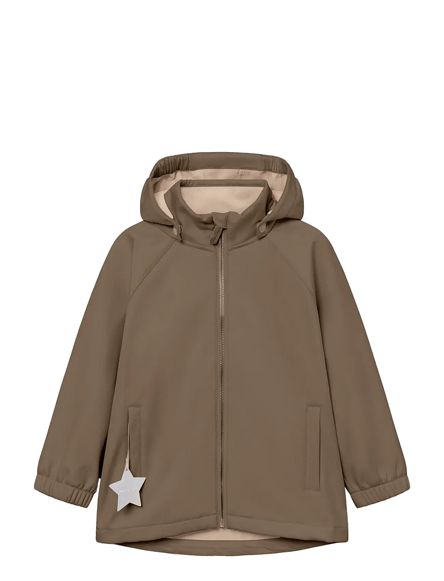 MINI A TURE - MATADEN softshell jacket. GRS - softshell-joped - morel grey - 1