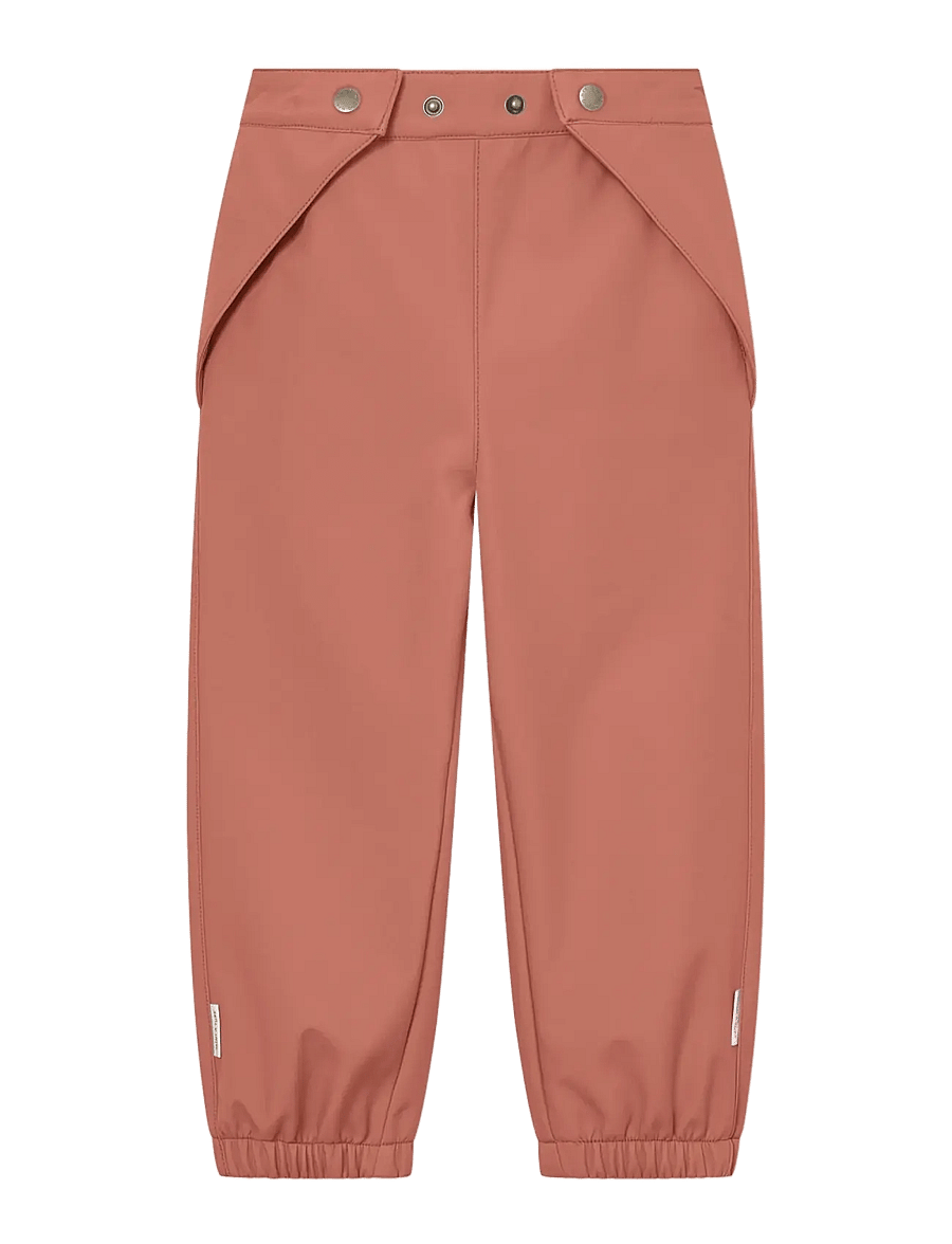 MINI A TURE - MATAIANO softshell pants. GRS - beebipüksid - cedar wood - 1