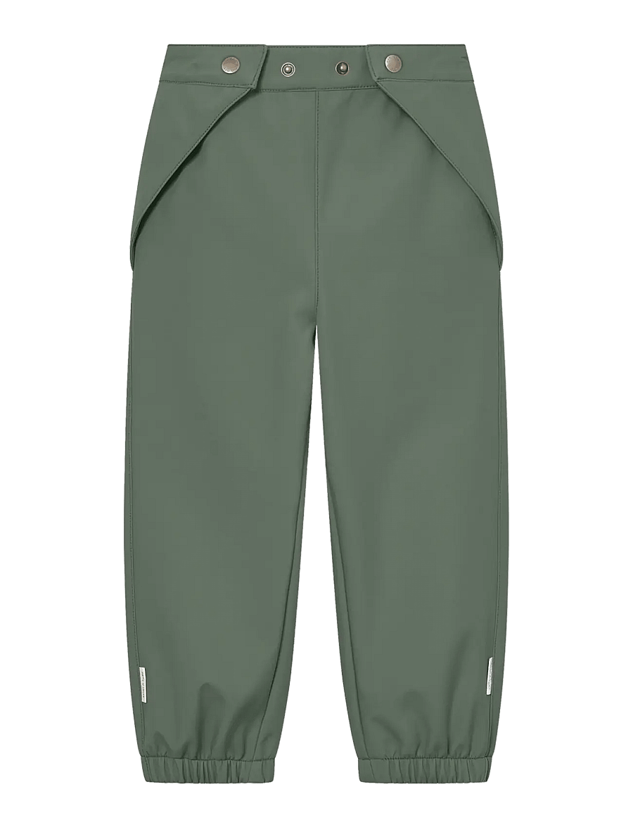 MINI A TURE - MATAIANO softshell pants. GRS - beebipüksid - dark forest - 1