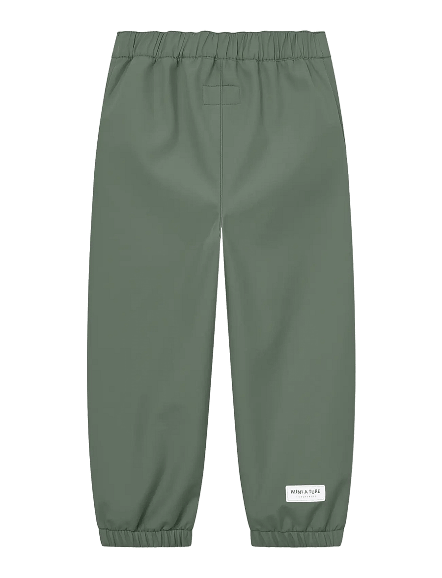 MINI A TURE - MATAIANO softshell pants. GRS - beebipüksid - dark forest - 2