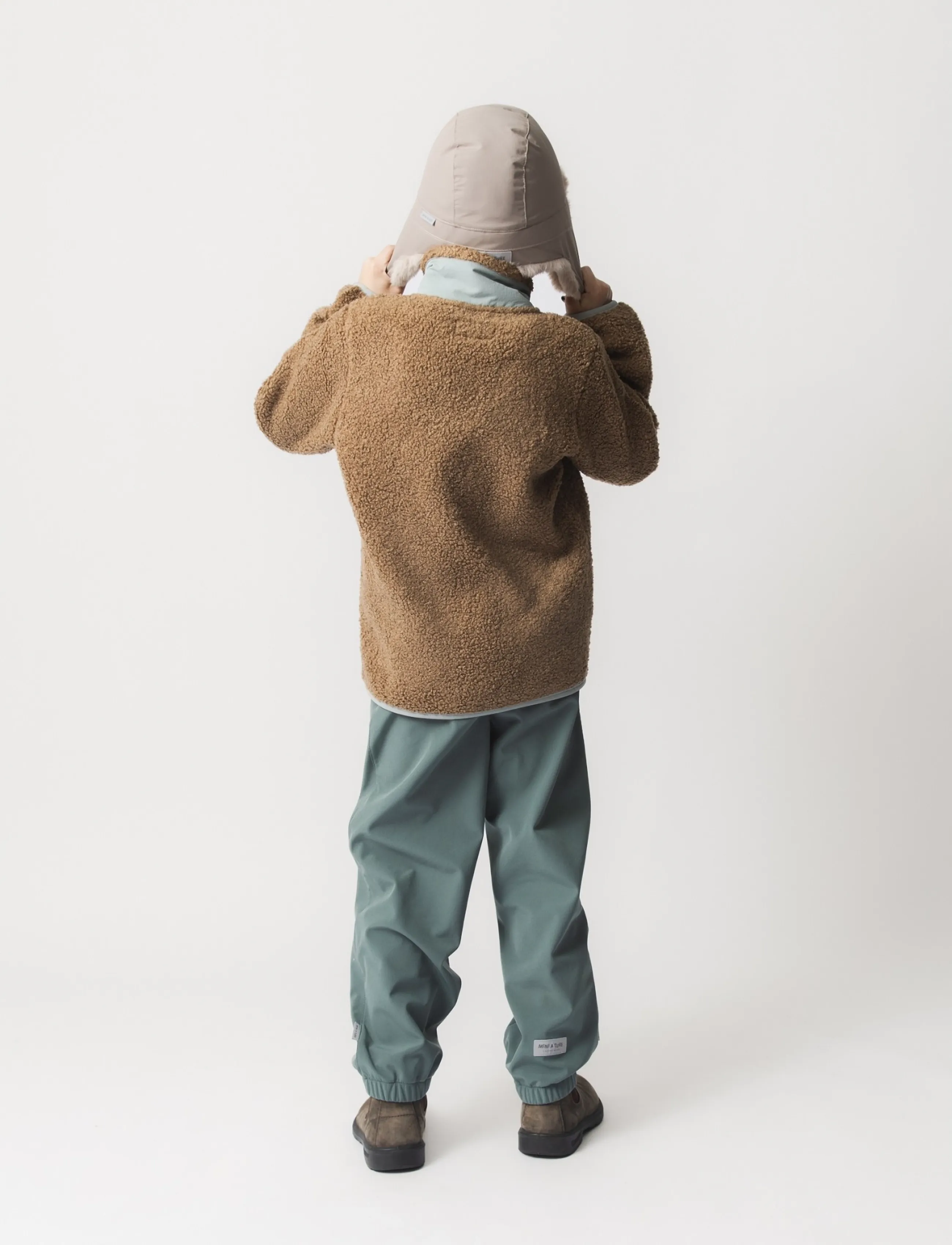 MINI A TURE - MATAIANO softshell pants. GRS - beebipüksid - dark forest - 4