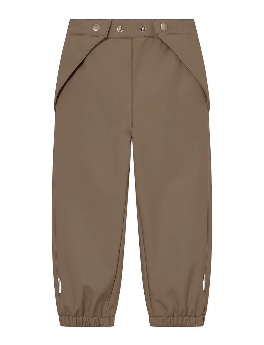 MINI A TURE - MATAIANO softshell pants. GRS - beebipüksid - morel grey - 1