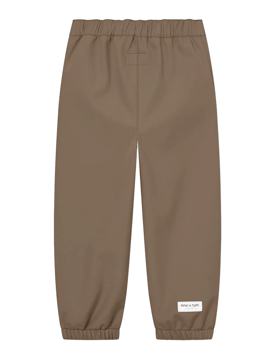 MINI A TURE - MATAIANO softshell pants. GRS - beebipüksid - morel grey - 2