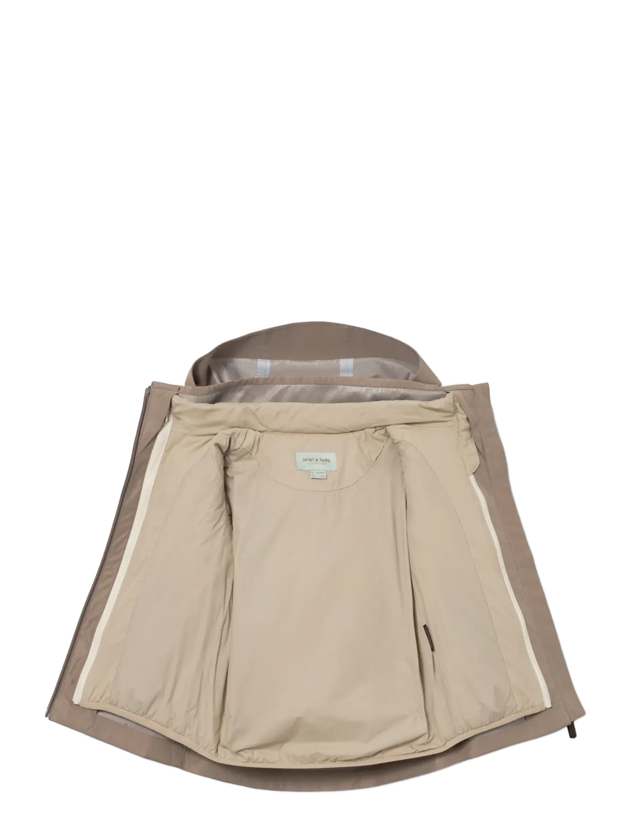 MINI A TURE - MATTITAN 3-in-1 shell jacket. GRS - shell-joped - grey brown - 3